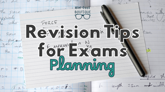 Revision Tips for Exams: Planning
