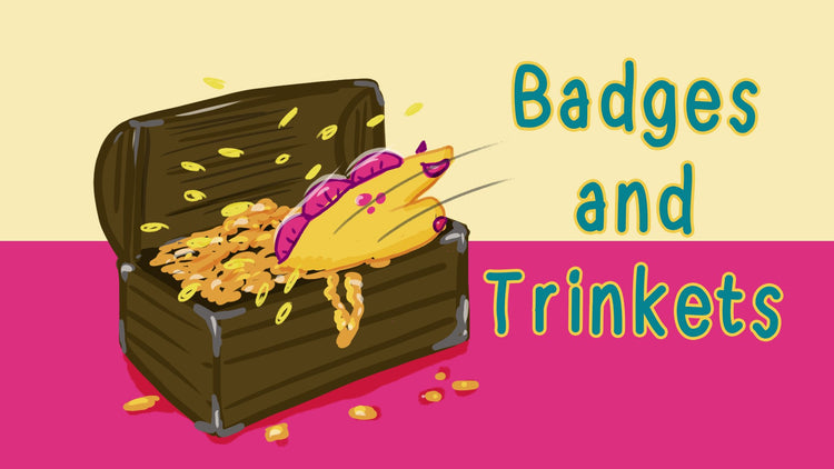 Unique geeky badges with math, science, and motivational designs for bags and jackets