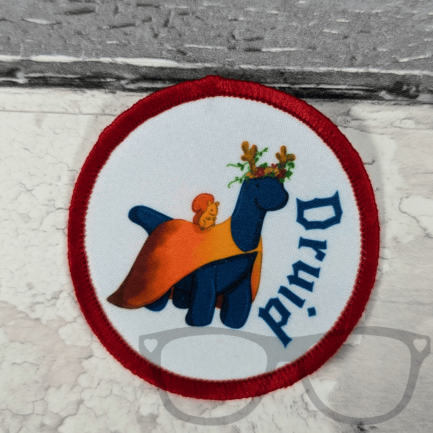 Brenda the Brachiosaurus Druid Patch - Mini Geek Boutique
