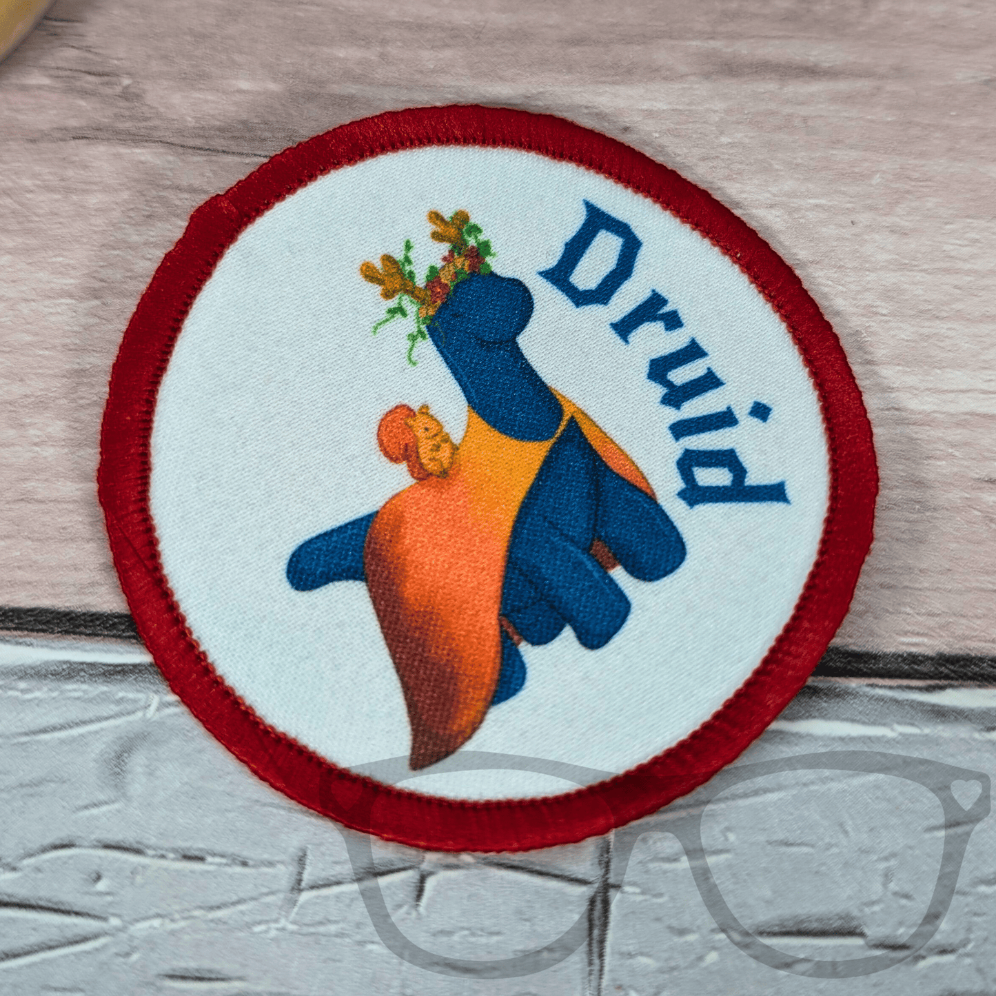 Brenda the Brachiosaurus Druid Patch - Mini Geek Boutique