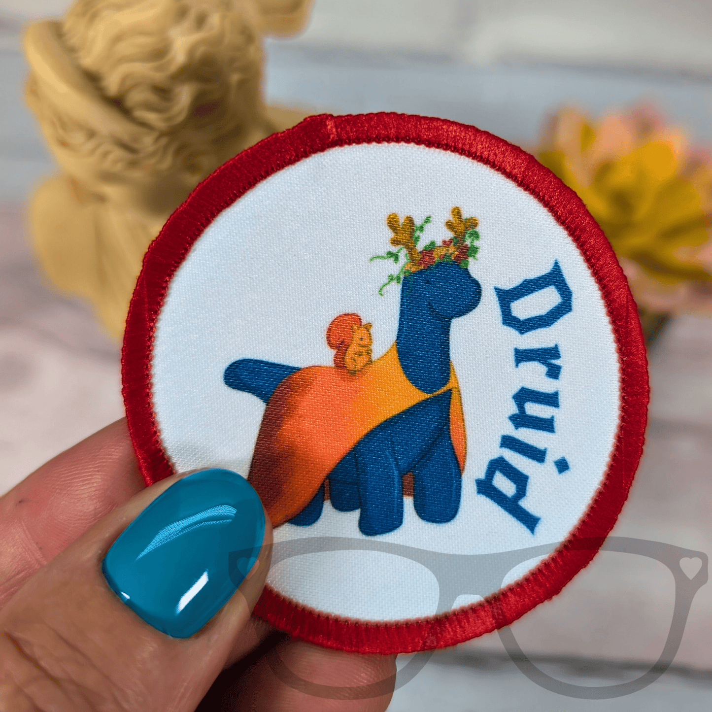 Brenda the Brachiosaurus Druid Patch - Mini Geek Boutique
