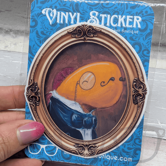 Derek Portrait Vinyl Sticker - Mini Geek Boutique