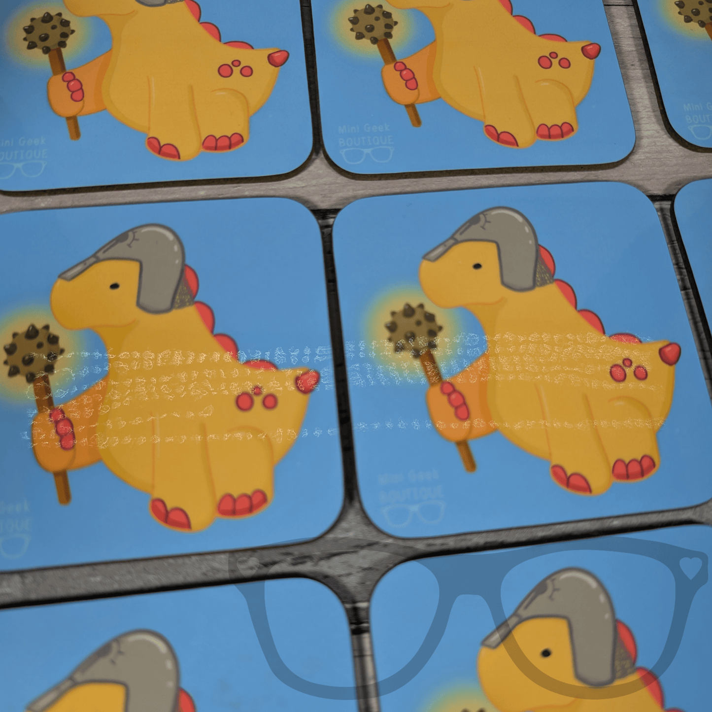 Derek the Cleric Coaster - Mini Geek Boutique