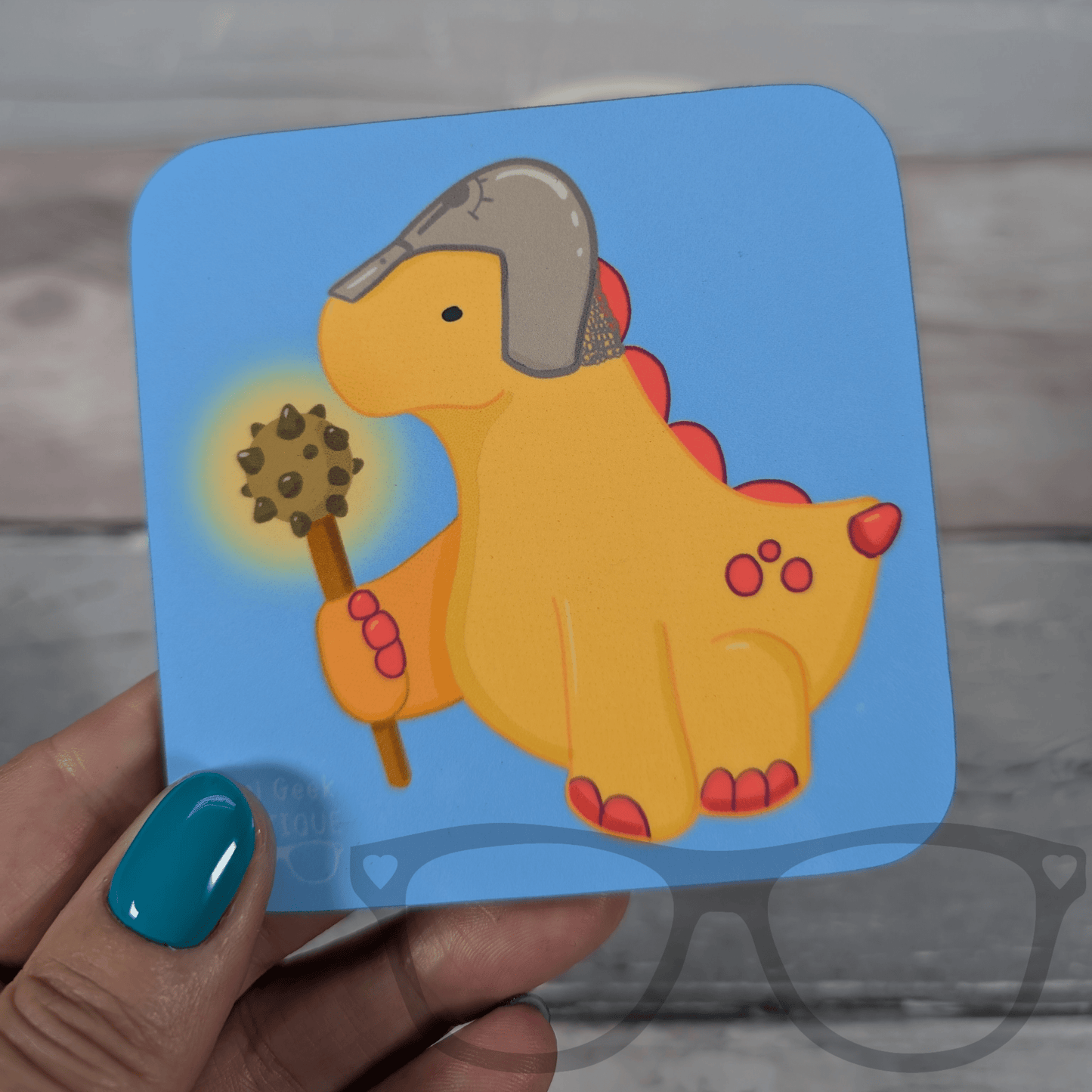 Derek the Cleric Coaster - Mini Geek Boutique