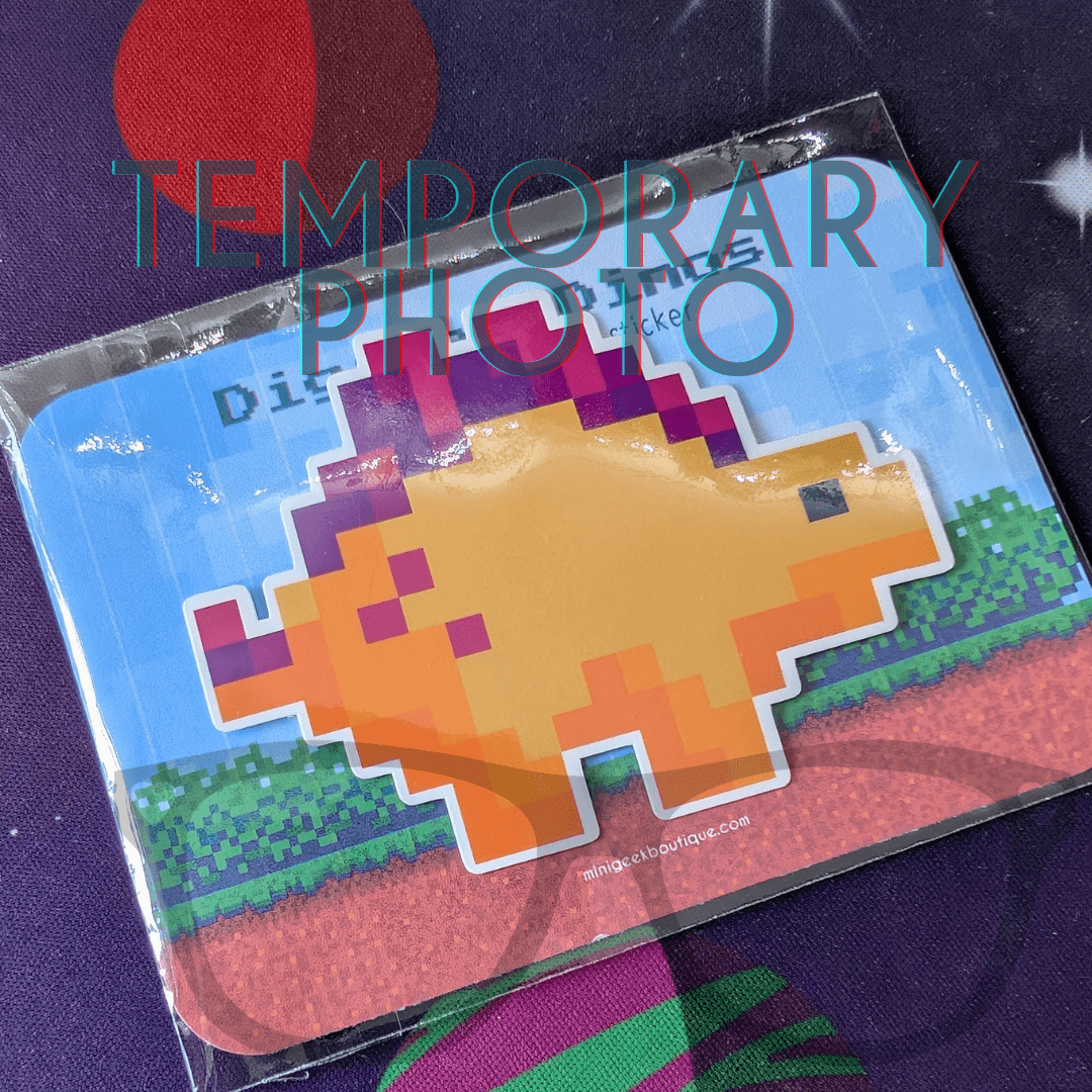 Digital Derek vinyl sticker - Mini Geek Boutique