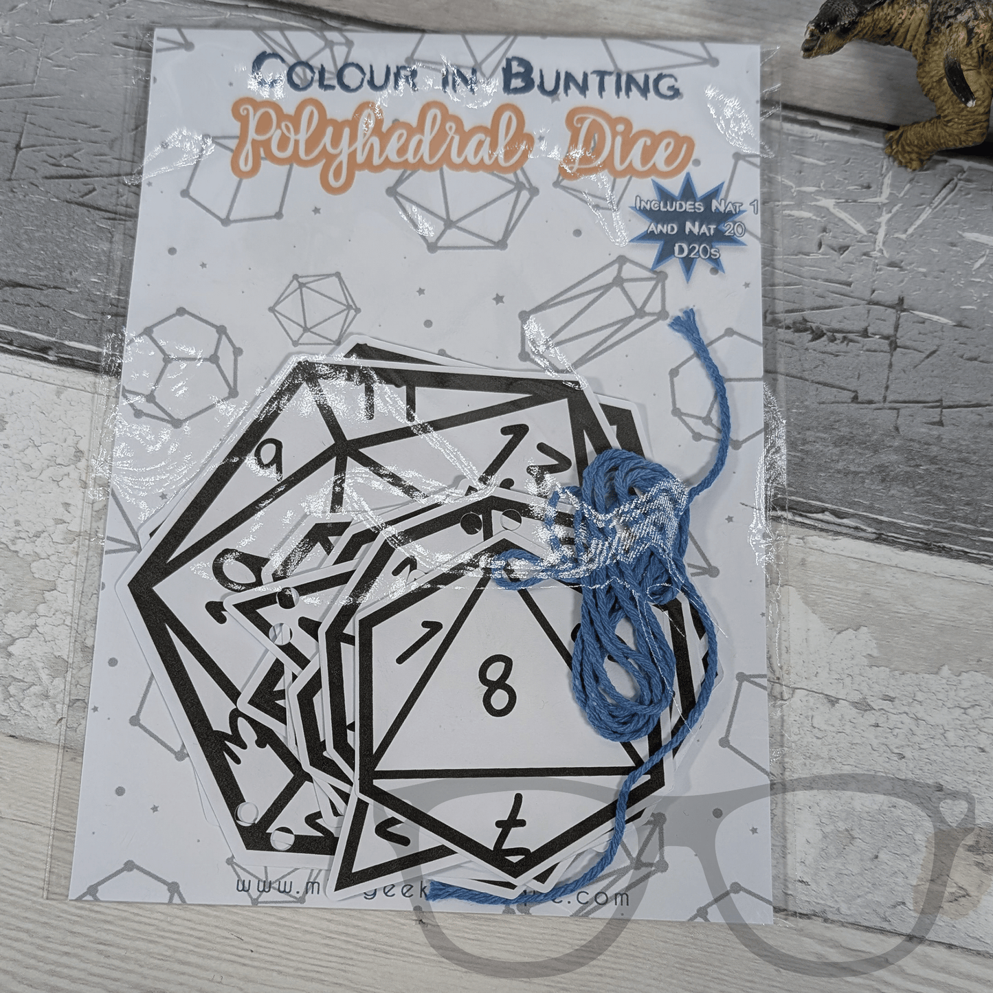 Dinos and Dice Bundle Letter box Activity box - Mini Geek Boutique