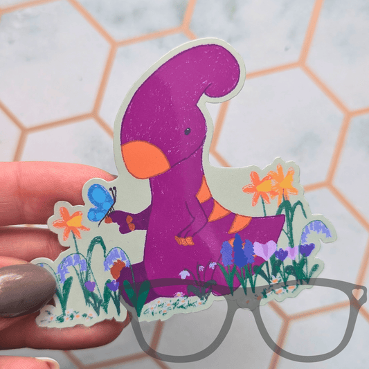 Irene in Springtime vinyl sticker - Mini Geek Boutique