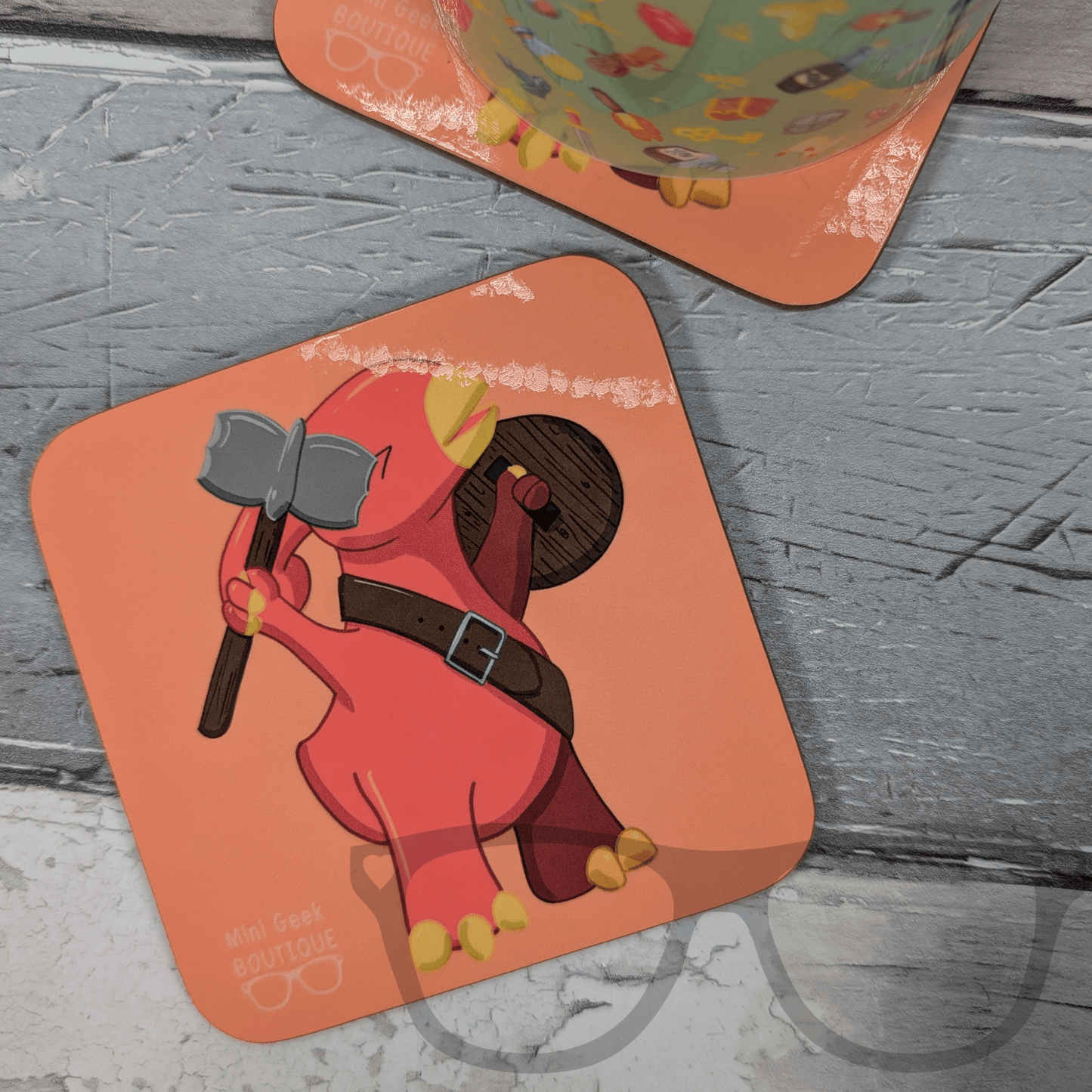 Irene the Barbarian Coaster - Mini Geek Boutique