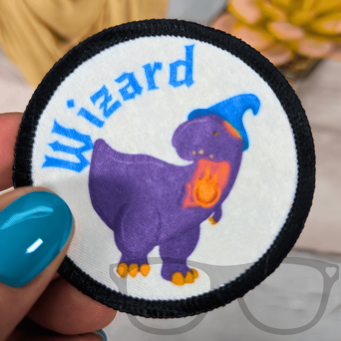 Mr Bolan the T. Rex Wizard Patch - Mini Geek Boutique