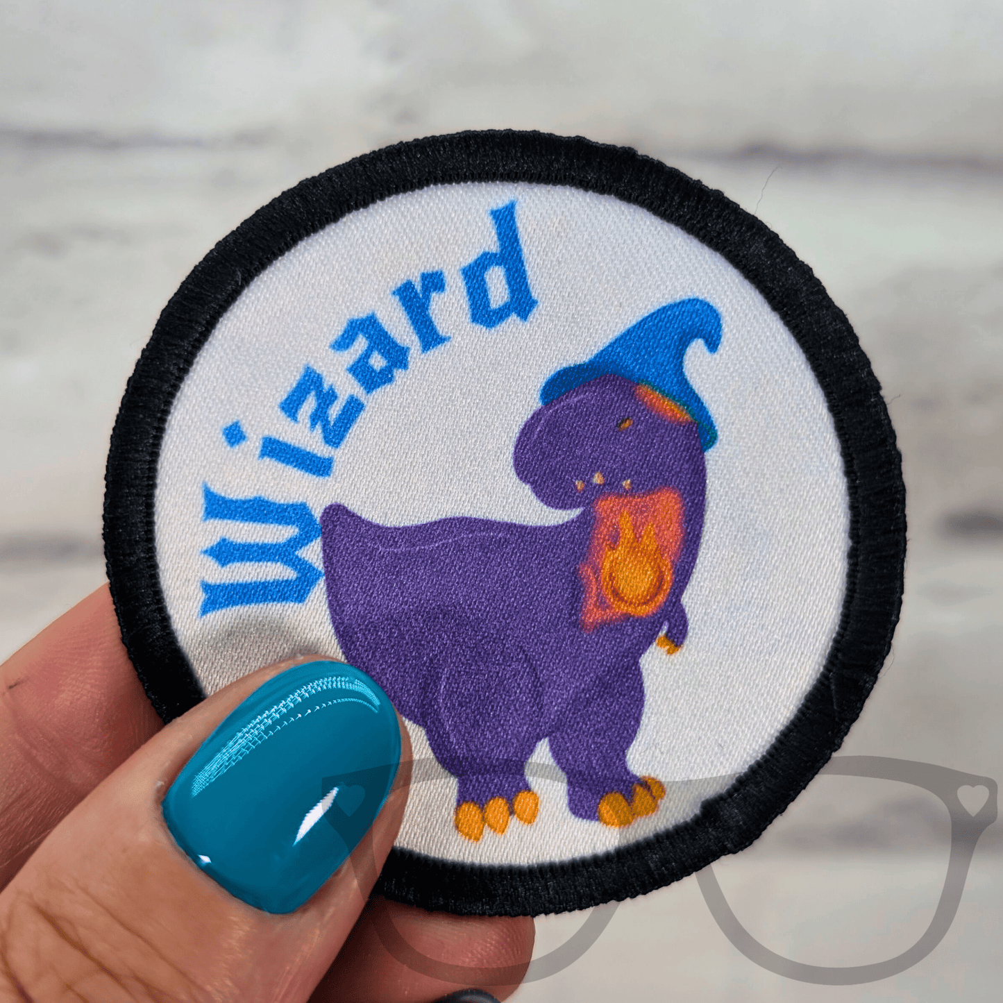 Mr Bolan the T. Rex Wizard Patch - Mini Geek Boutique