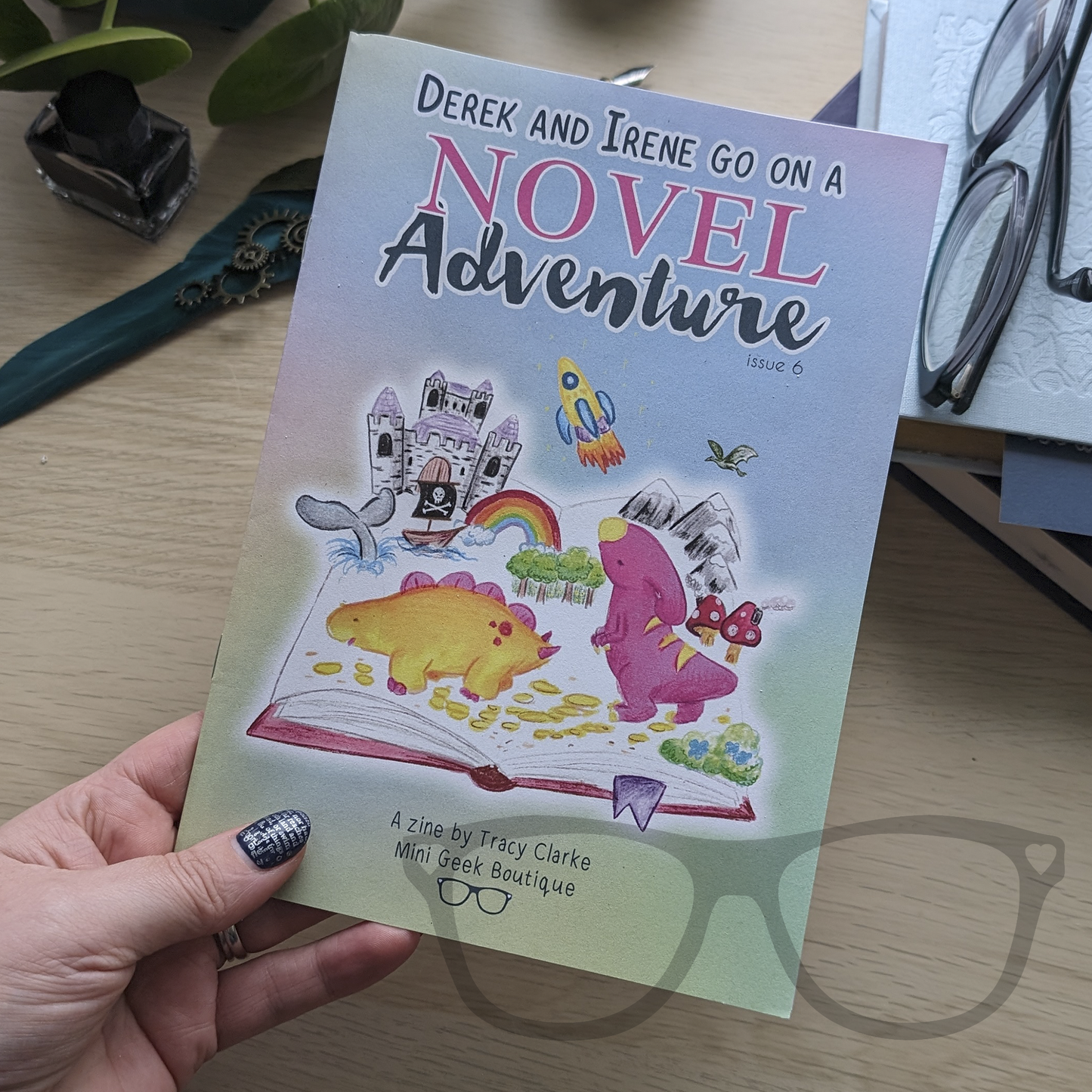 Issue 6 Adventures of Derek and Irene- A novel Adventure - Mini Geek Boutique