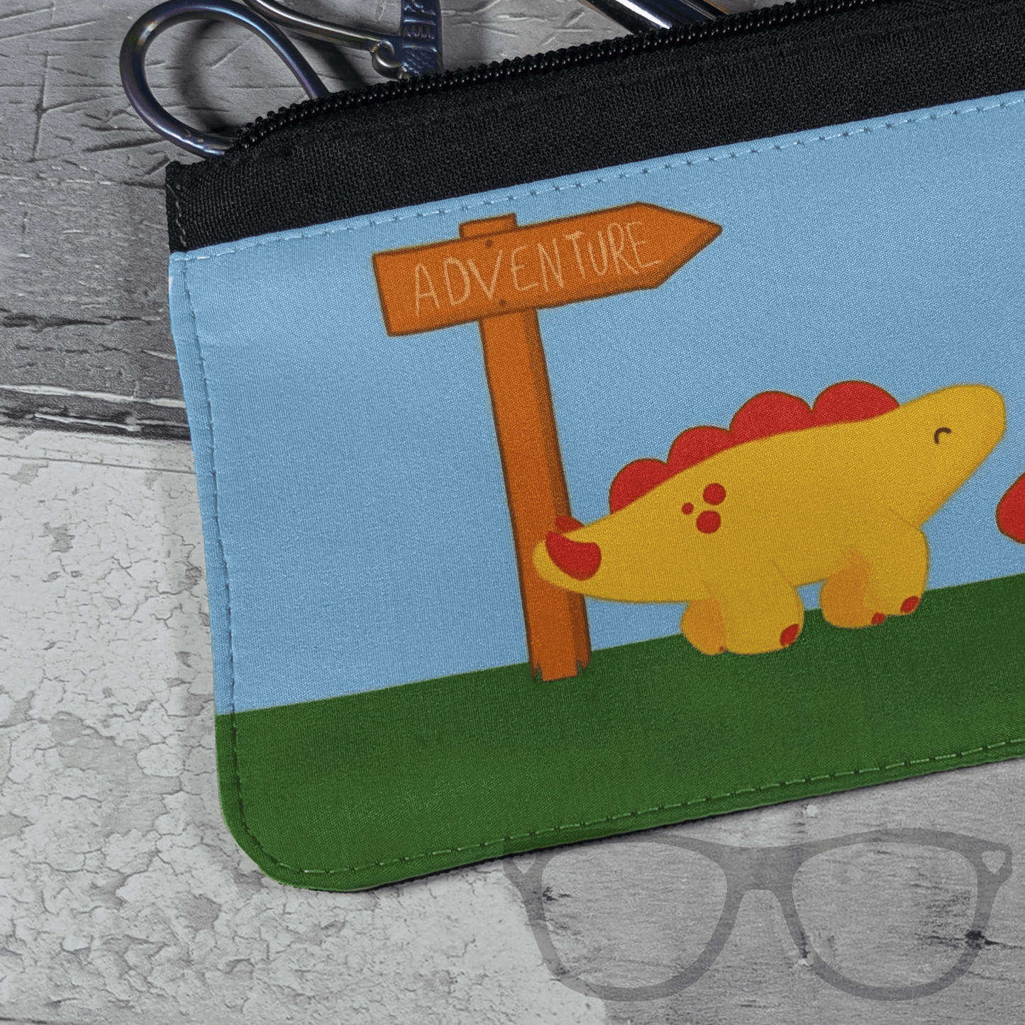 Pencil Case - Derek and Irene go on Adventure - Mini Geek Boutique