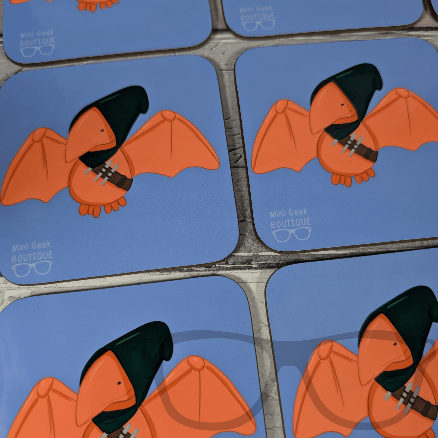 Pterry the Rogue Coaster - Mini Geek Boutique