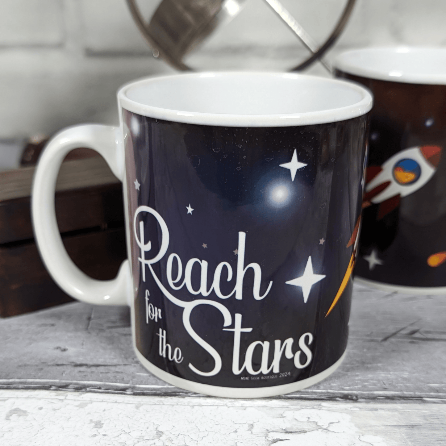 Reach for the stars ceramic mug - Mini Geek Boutique