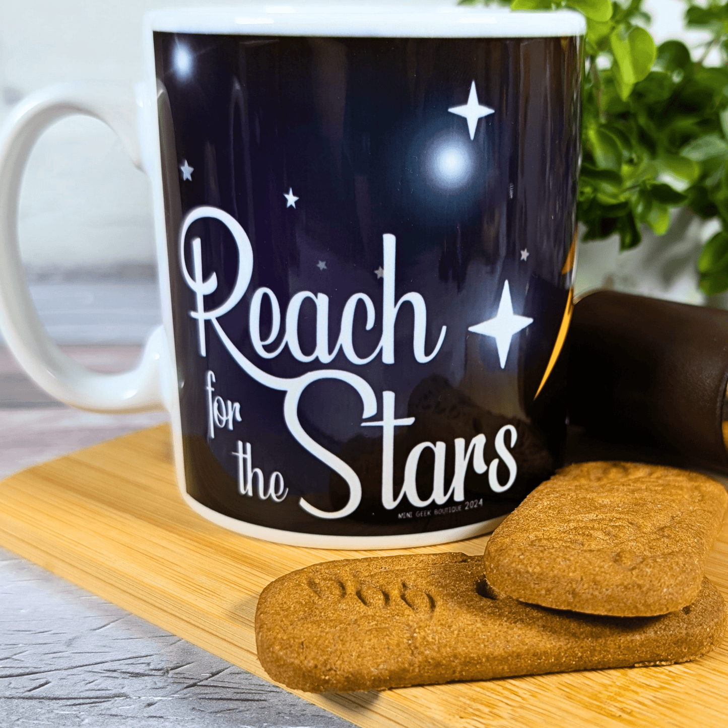 Reach for the stars ceramic mug - Mini Geek Boutique