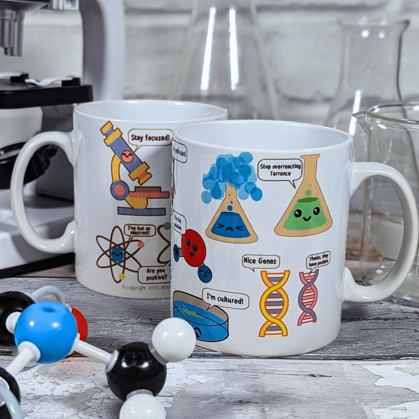 Science Pun Ceramic Mug - Mini Geek Boutique