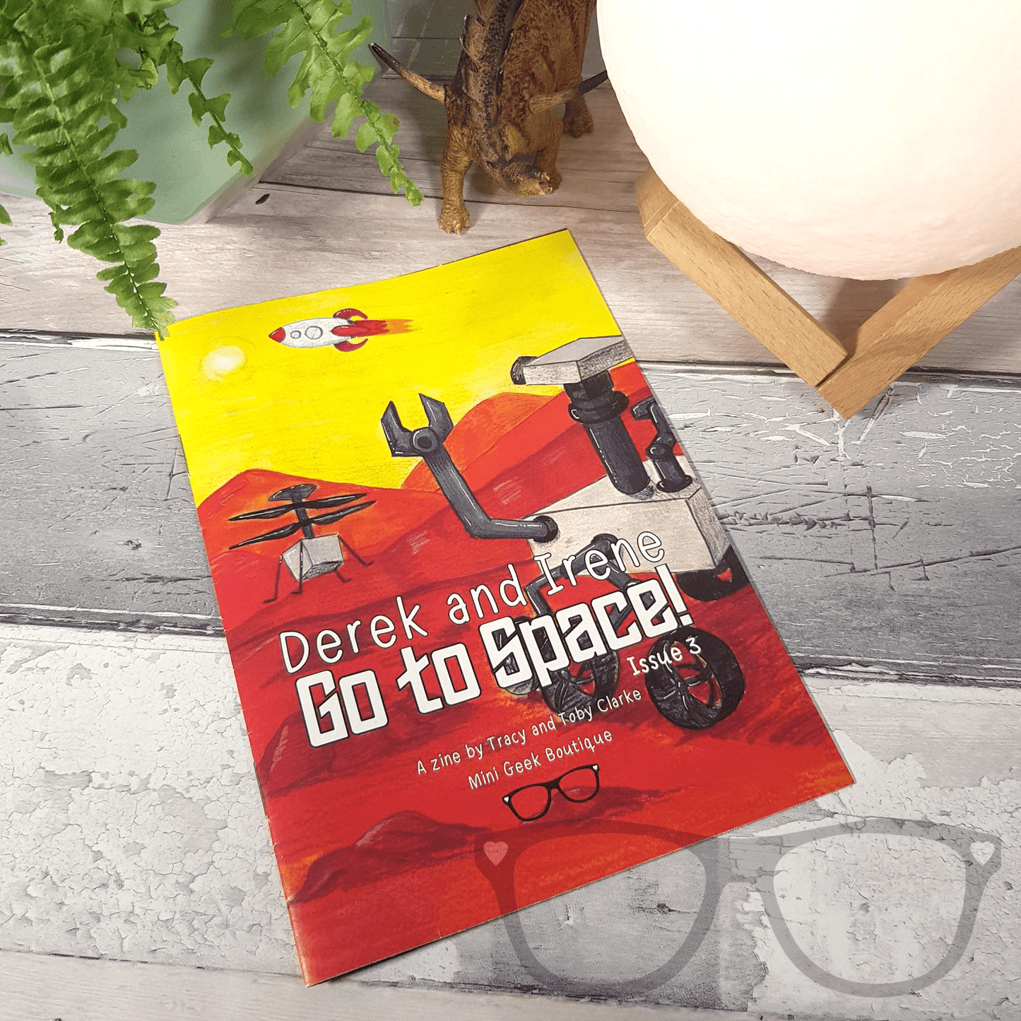 Issue 3 of Derek & Irene Zine – Space Adventure with Derek and Irene | Kids Story & Activity Zine - Mini Geek Boutique