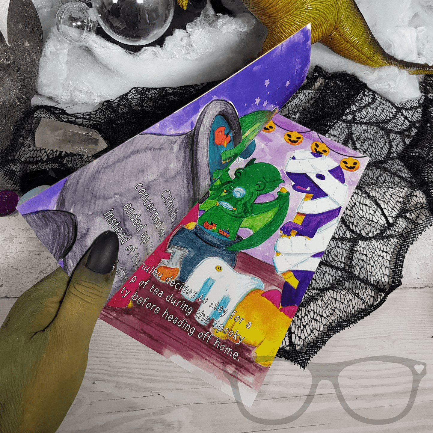 Issue 4 Halloween edition The Spooky Adventures of Derek and Irene Zine - Mini Geek Boutique