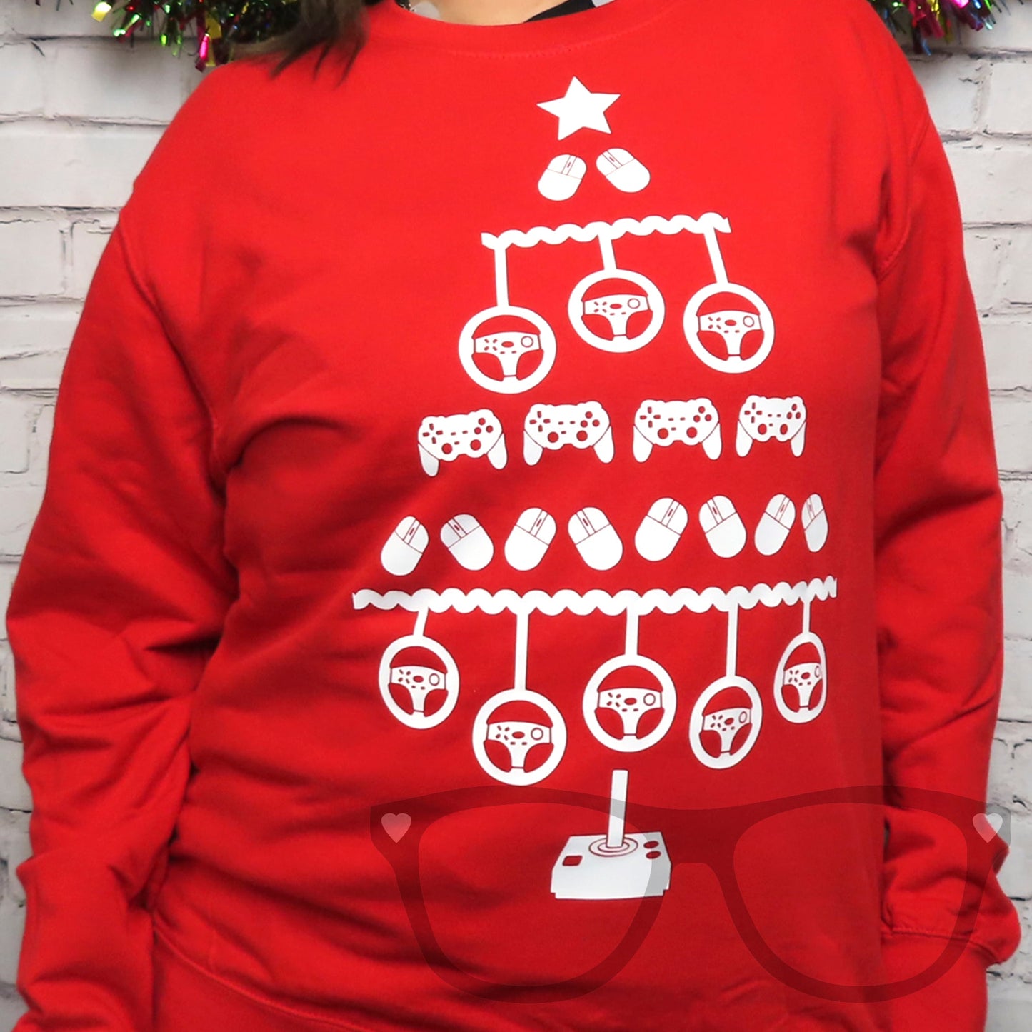 Video Game Christmas Sweater - Mini Geek Boutique
