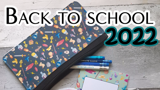 10 back to School supplies for the Big and Mini Geeks!