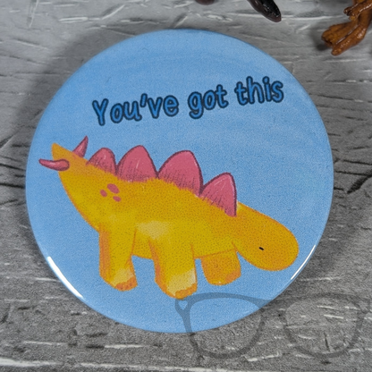 Derek the Stegosaurus You've got this badge