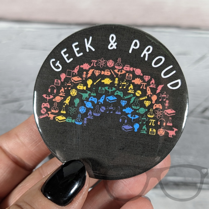 Geek and Proud badge