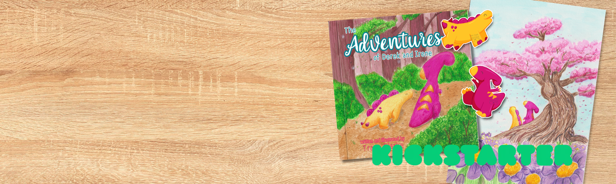Kickstarter campaign for the Derek and Irene storybook is live and continues until the end of October!
If you love Derek and Irene then you'll definitely want to pledge on this.