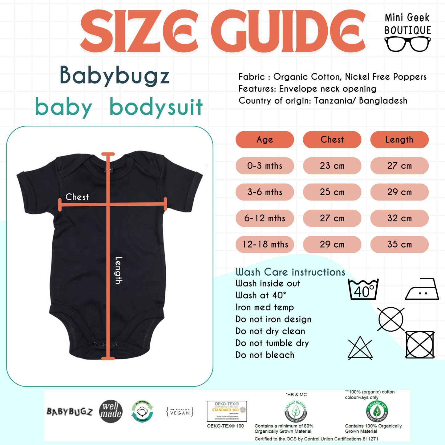 Organic Cotton Baby Body Suit Level 1 Human DnD fantasy Tabletop gaming baby wear for geeks