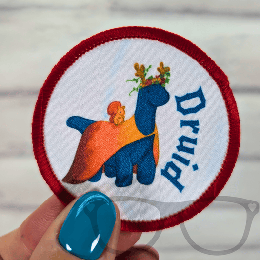 Brenda the Brachiosaurus Druid Patch - Mini Geek Boutique