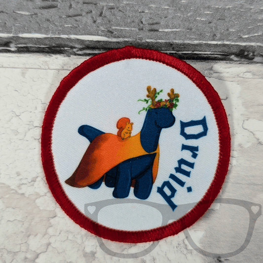 Brenda the Brachiosaurus Druid Patch - Mini Geek Boutique
