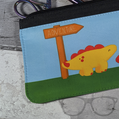 Close up of Adventure pencil case