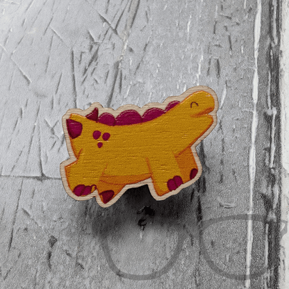 Derek and Irene Wooden Pin Bundle - Mini Geek Boutique
