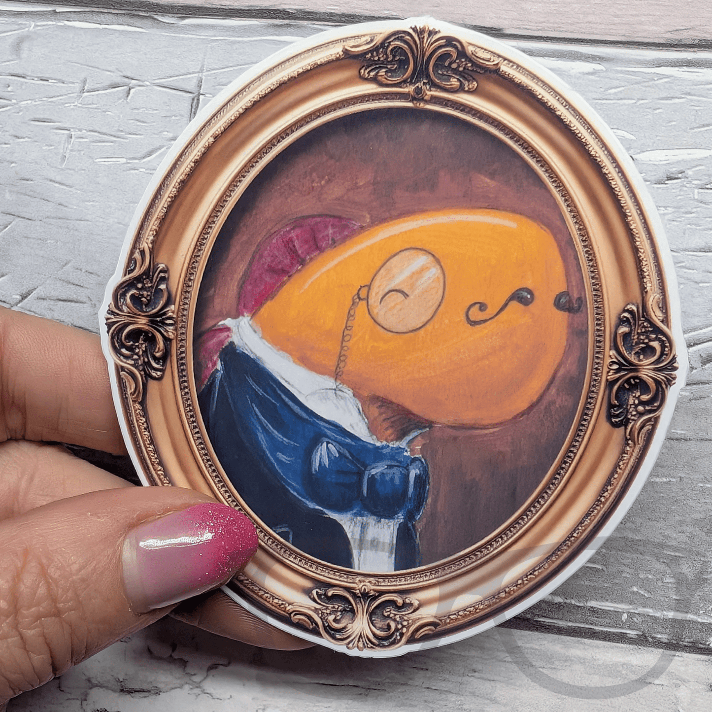 Derek Portrait Vinyl Sticker - Mini Geek Boutique