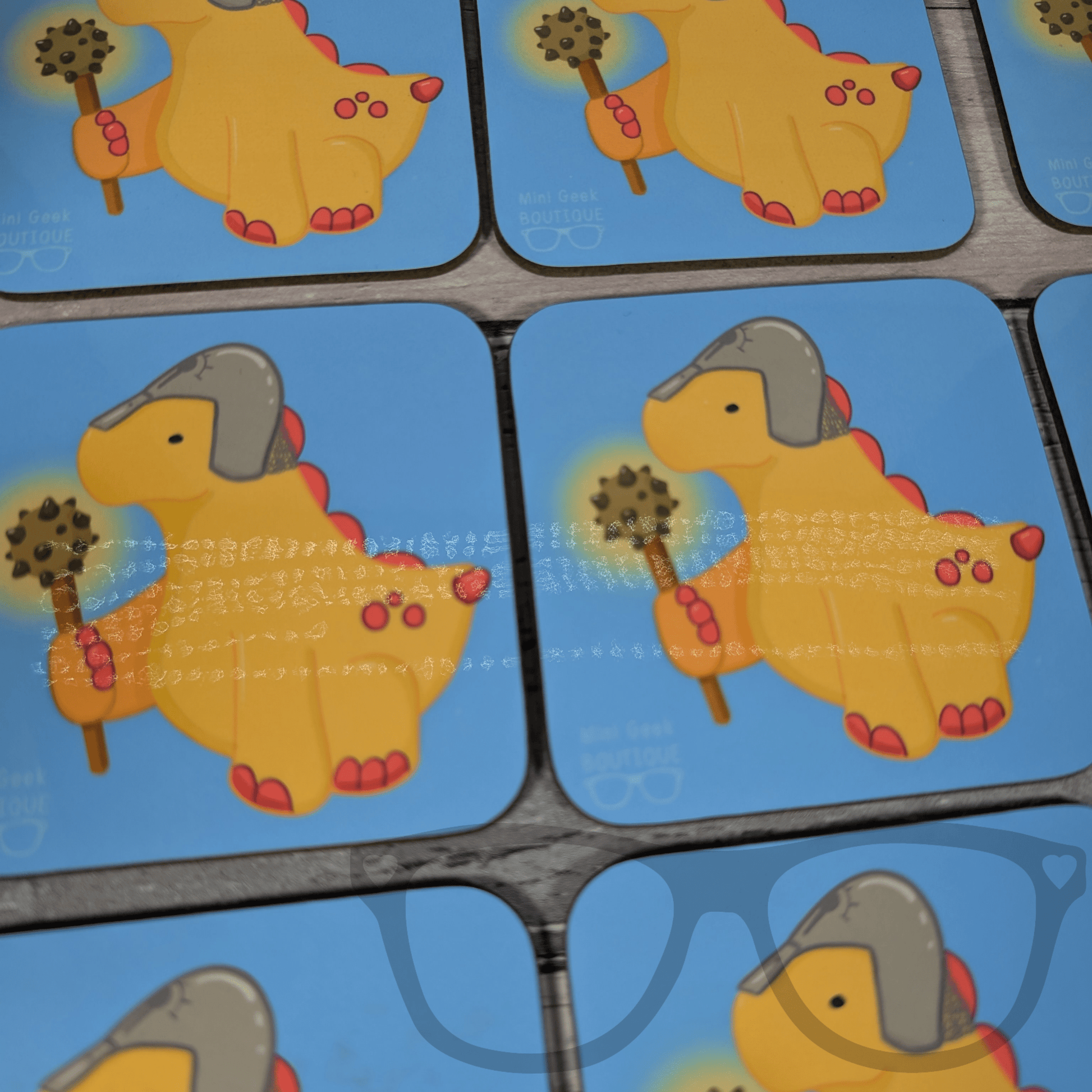 Derek the Cleric Coaster - Mini Geek Boutique