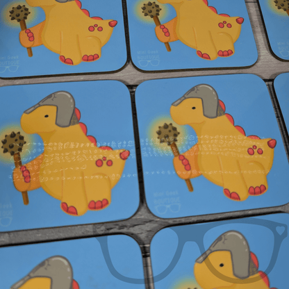 Derek the Cleric Coaster - Mini Geek Boutique