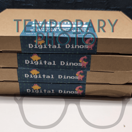 Digital Dinos Bundle Letter box Activity Box - Mini Geek Boutique