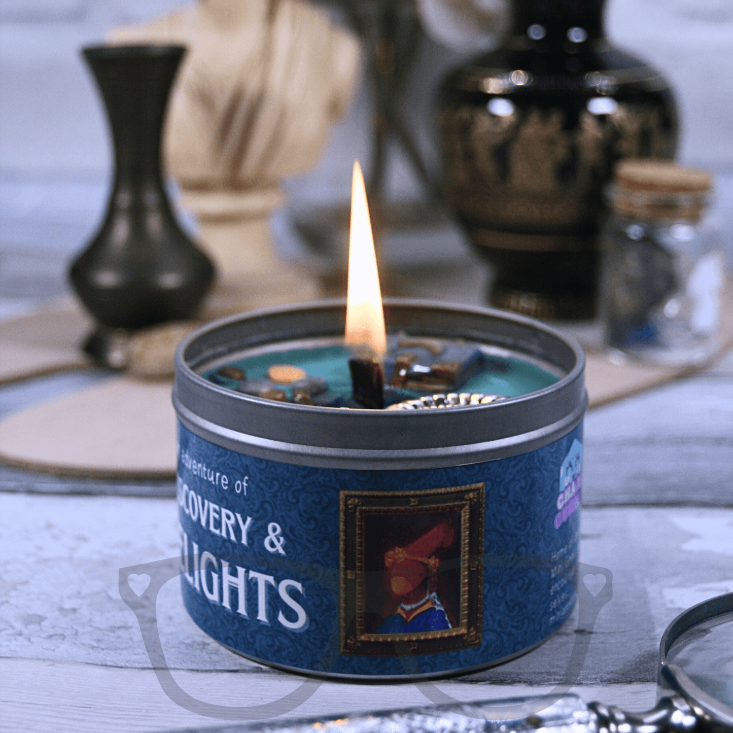 Discovery and Delights Candle by MGB and Chaos Curios - Mini Geek Boutique