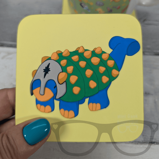 Hank the Paladin Coaster - Mini Geek Boutique