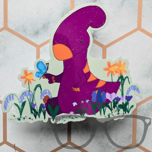 Irene in Springtime vinyl sticker - Mini Geek Boutique