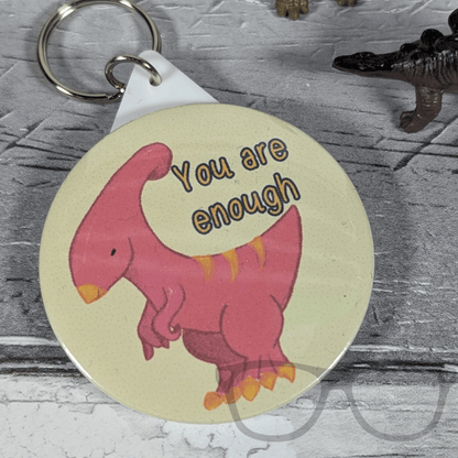 Irene "You are enough" 58mm Badge or Keyring - Mini Geek Boutique