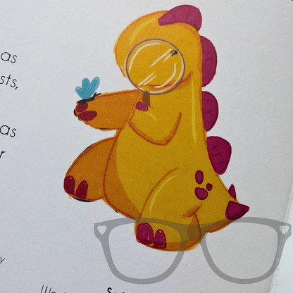 Illustration showing Derek in the gardening Zine
