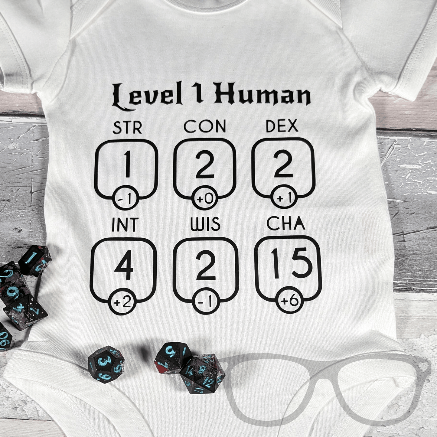 Level 1 Human Baby Bodysuit – The Perfect Gift for Geeky Parents - Mini Geek Boutique