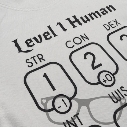Level 1 Human Baby T-shirt - Mini Geek Boutique