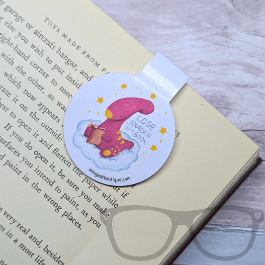 Magnetic Bookmark - Lose yourself in a book - Mini Geek Boutique