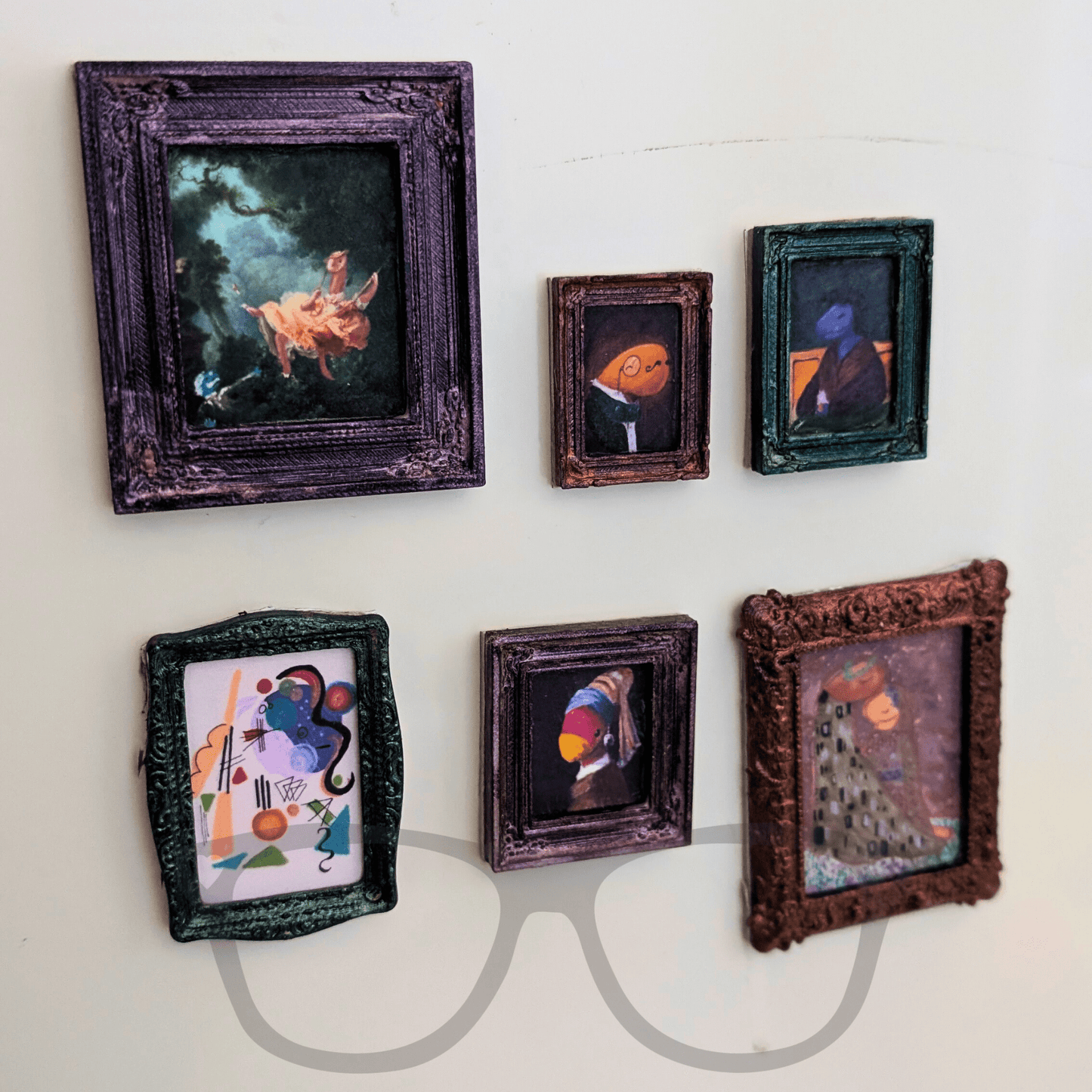 Magnetic Dinosaur Artworks - Mini Geek Boutique