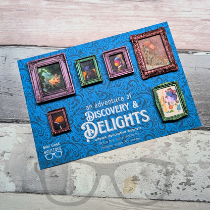 Magnetic Dinosaur Artworks - Mini Geek Boutique