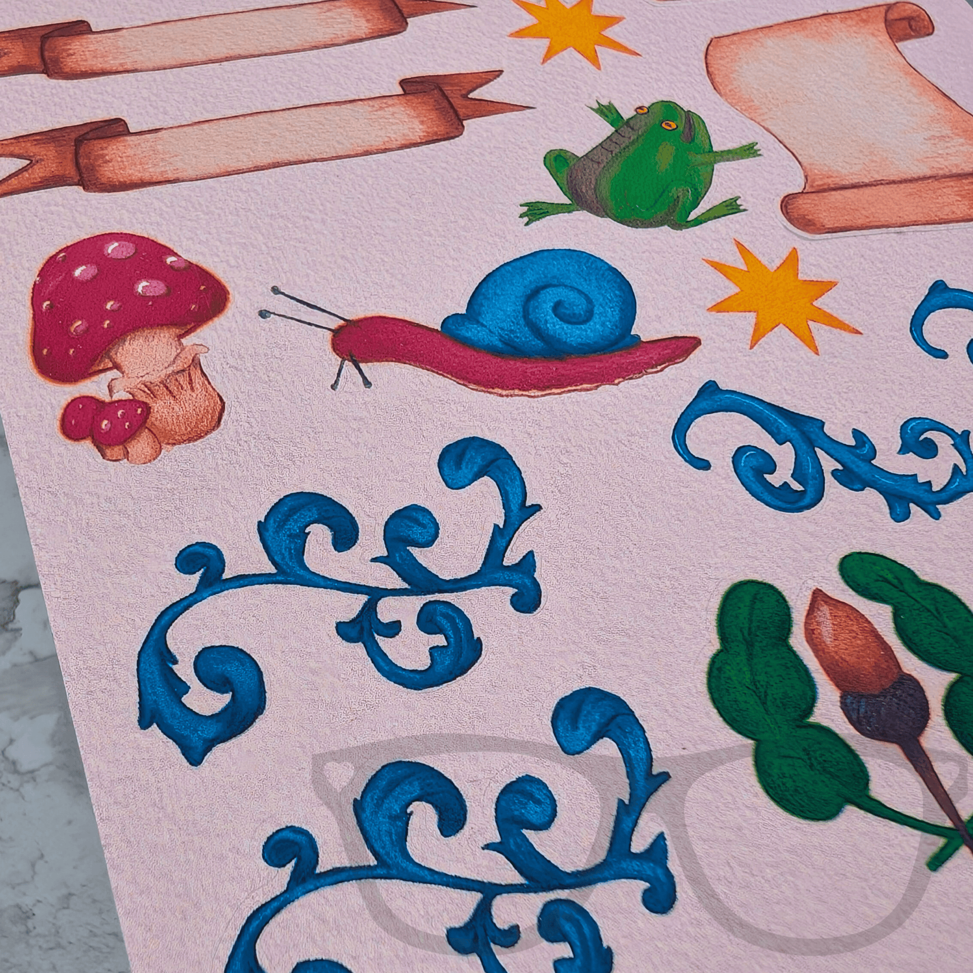 Merry Adventures Sticker Sheet - Mini Geek Boutique