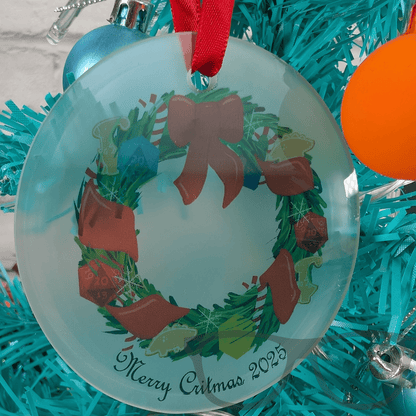 Merry Critmas 2025 Christmas Tree Decoration - Mini Geek Boutique