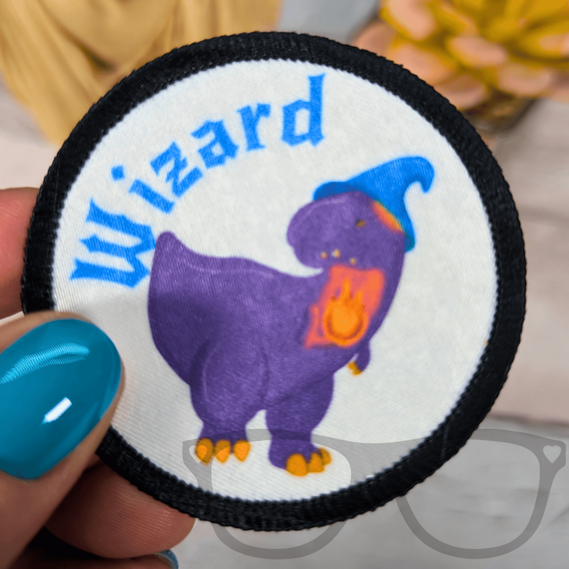 Mr Bolan the T. Rex Wizard Patch - Mini Geek Boutique