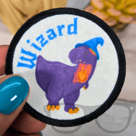 Mr Bolan the T. Rex Wizard Patch - Mini Geek Boutique